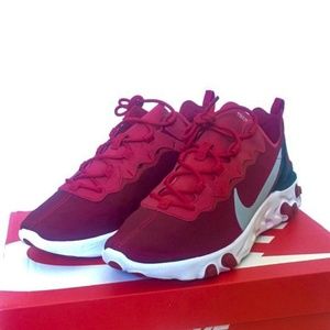 Nike React Element 55 Gym Red